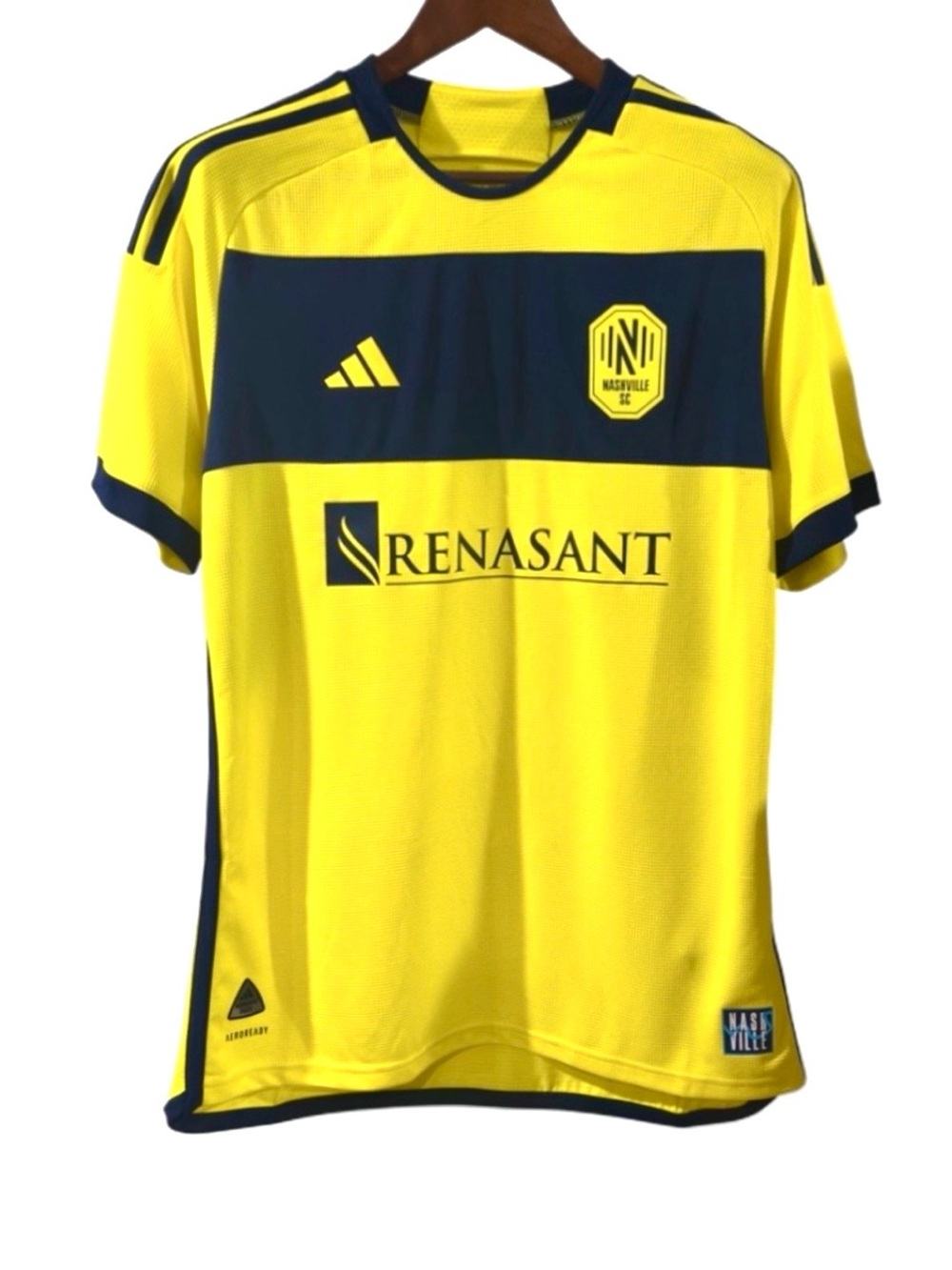 adidas Authentic MLS Nashville SC Primary Soccer Jersey Size Men’s Large (NWT)